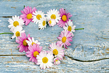 Obraz Srdce z kvetov